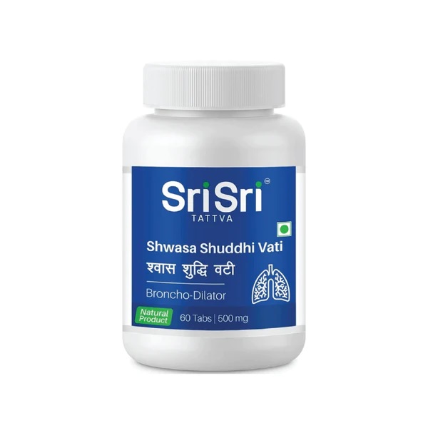 buy Sri Sri Tattva Shwasa Shuddhi Vati 60 Tablets in Delhi,India