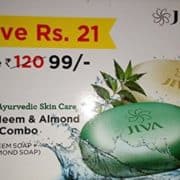 buy Jiva Ayurveda Neem & Almond Soap Combo in Delhi,India
