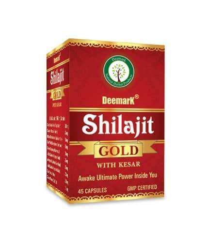 buy Deemark Shilajit Gold with Kesar Capsules in Delhi,India