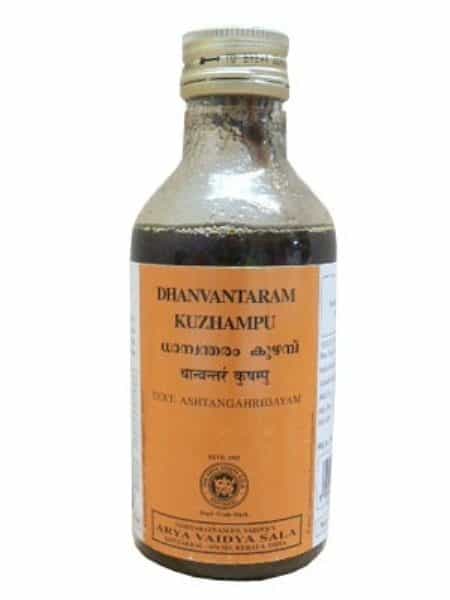 buy Arya Vaidya Sala Ayurvedic Dhanvantaram Kuzhampu in Delhi,India