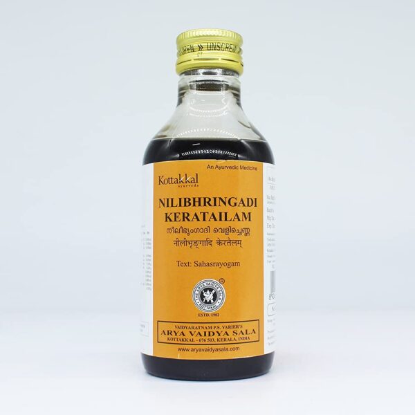 buy Arya Vaidya Sala Ayurvedic Nilibhringadi Kera Thailam in Delhi,India