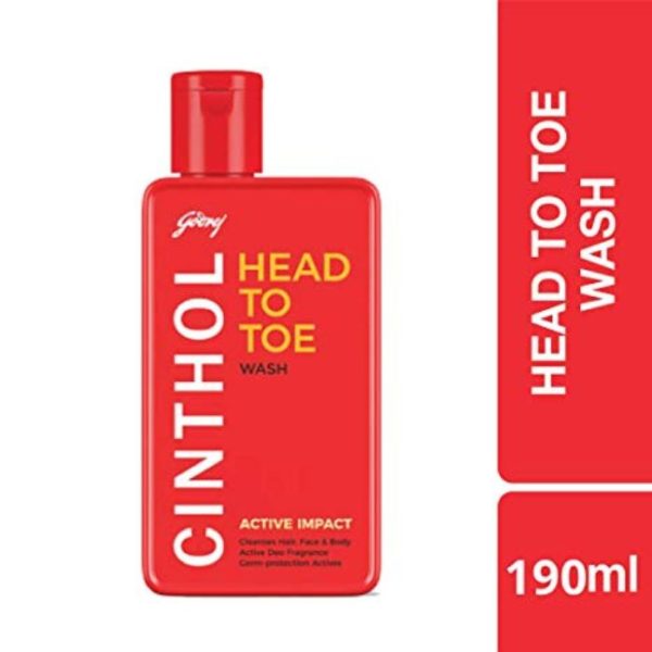 buy Godrej Cinthol Active Impact Head to Toe Shower Gel in Delhi,India