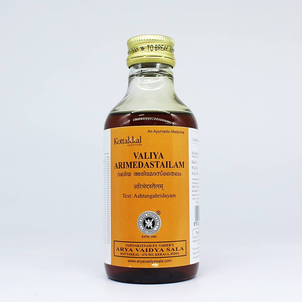 Arya Vaidya Sala Ayurvedic Valiya Arimedas Tailam