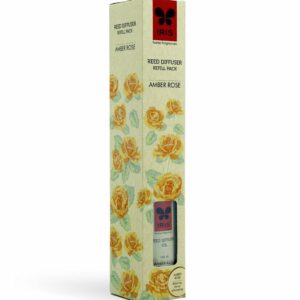 Iris Home Fragrances Reed Diffuser Refill Pack Amber Rose