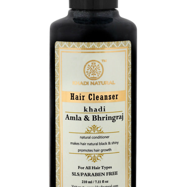 buy Khadi Natural Herbal Amla & Bhringraj Shampoo- SLS & Paraben Free in Delhi,India