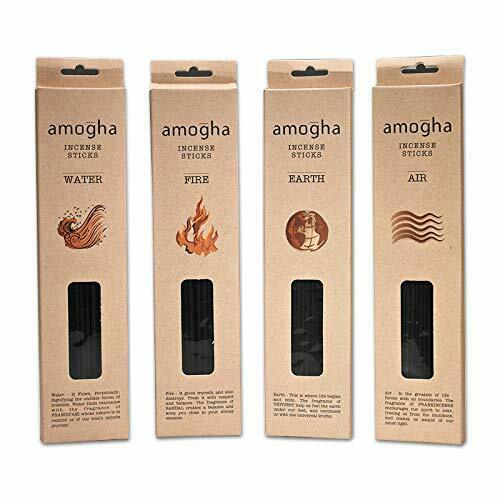 buy IRIS Amogha Elements of Life Incense Sticks (Pack of 4 Fragrance) in Delhi,India