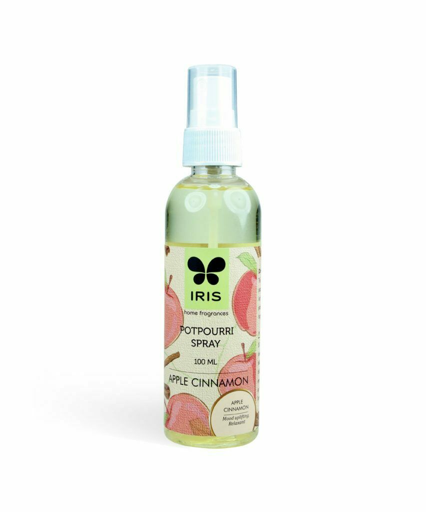Buy Iris Apple Cinnamon Air Freshener Pet Bottle Potpourri Spray in