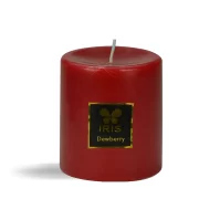 buy IRIS Dewberry Aromatic Pillar Candle in Delhi,India