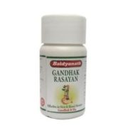 buy Baidyanath Ayurvedic Gandhak Rasayan Tablet in Delhi,India