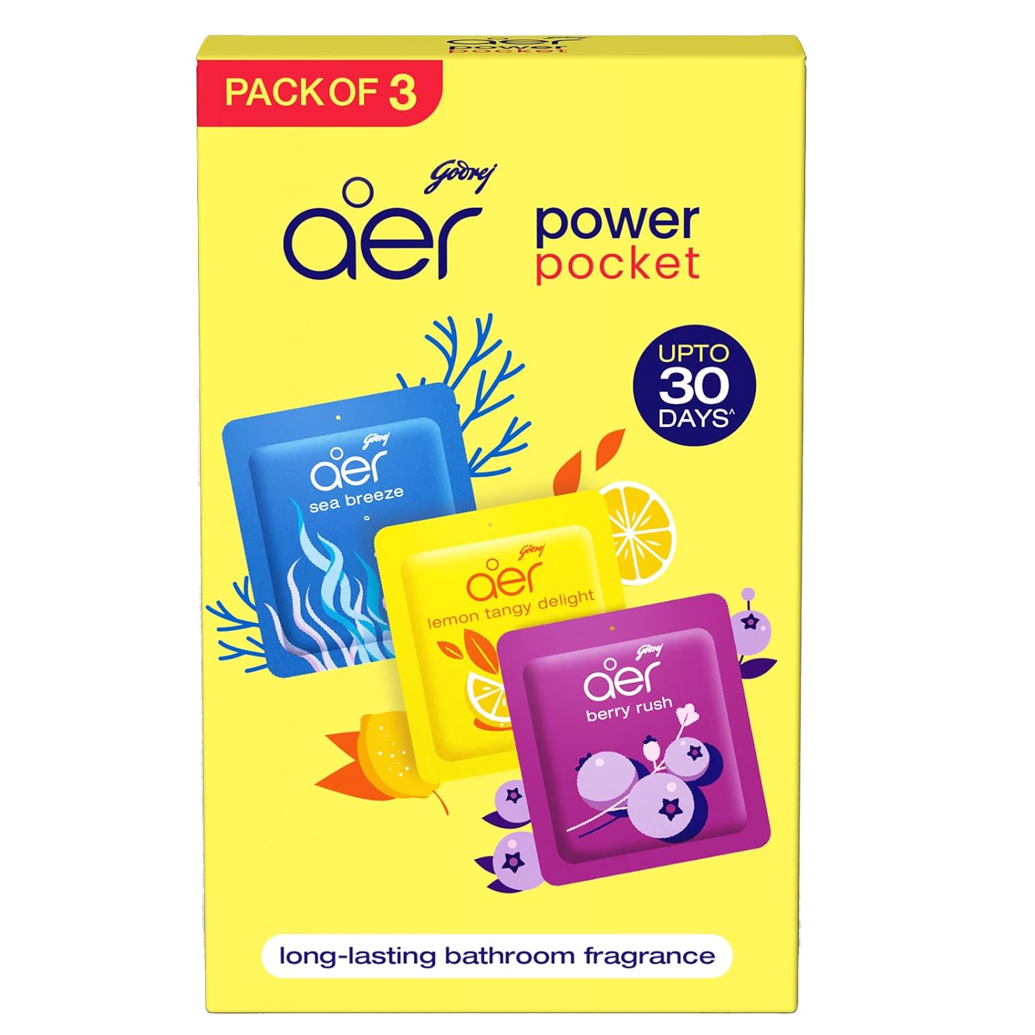 Godrej Aer Pocket Bathroom Fragrances