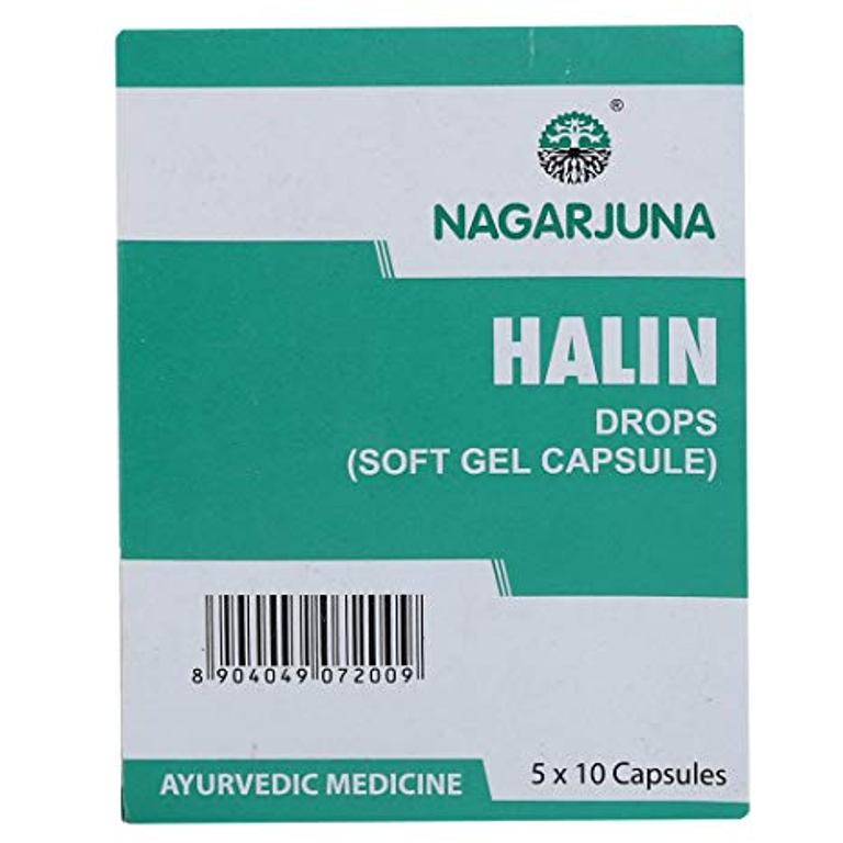 Nagarjuna Halin Drop Soft Gel Capsules
