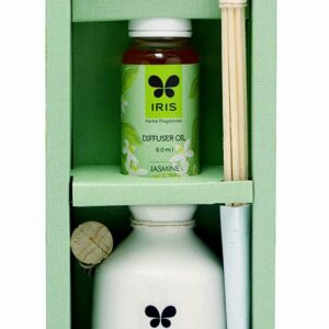 Iris Home Fragrances Reed Diffuser With Ceramic Pot Jasmine