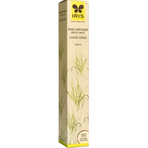 IRIS Lemongrass Reed Diffuser Refill Set