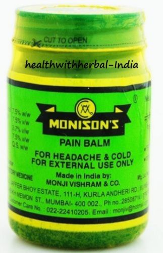 buy Monisons Ayurvedic Pain Balm in Delhi,India