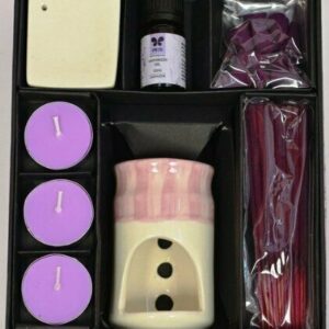 IRIS Home Fragrances Ceramic Fragrance Lavender Gift Set