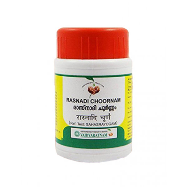 buy Vaidyaratnam Rasnadi Churanam/Powder in Delhi,India