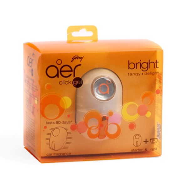 buy Godrej Aer Click Gel Bright Tangy Delight Car Freshener in Delhi,India