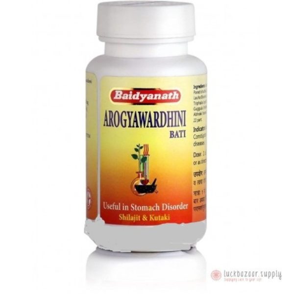 buy Baidyanath Ayurvedic Arogyawardhini Bati Tablets in Delhi,India