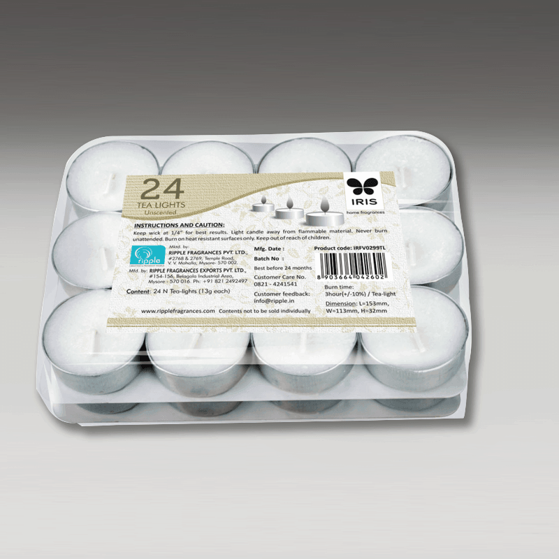 Iris Assorted Aromatic Candles in Diya Shape