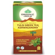 buy Organic India Tulsi Green Tea Ashwagandha Tea Bags in Delhi,India