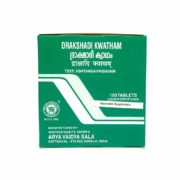 buy Arya Vaidya Sala Drakshadi Kwatham 100 Tablet in Delhi,India