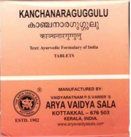 buy Arya Vaidya Sala Kanchanara Guggulu Tablet in Delhi,India