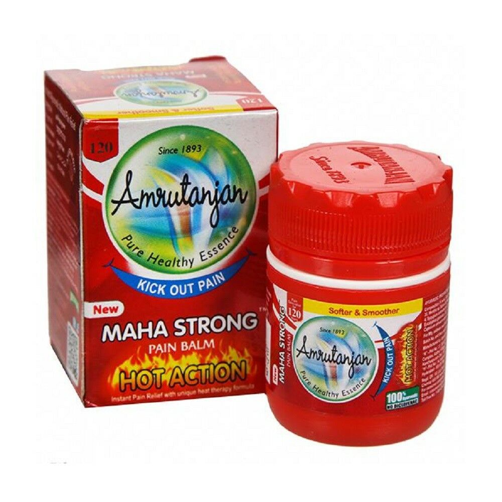 Amrutanjan Maha Strong Pain Balm 8ML