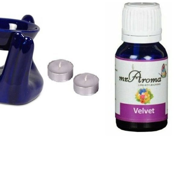 buy Mr. Aroma Handcrafted Hand Shape Diffuser Burner + 2 Tealights + Oil of choice in Delhi,India