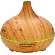 buy Aromatherapy Wood Air Humidifier Essential Oil Diffuser in Delhi,India
