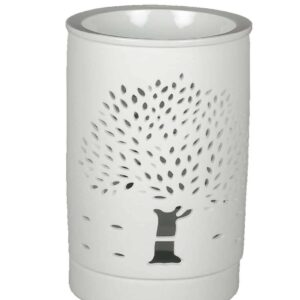 Mr. Aroma Wish Tree Shadow Design Oil Diffuser + 2 Tealights + Oil of choice