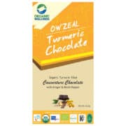 buy Organic Wellness Turmeric Couverture Chocolate with Ginger & Black Pepper in Delhi,India