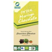 buy Organic Wellness Moringa Couverture Chocolate with Dried Lemon Peel in Delhi,India
