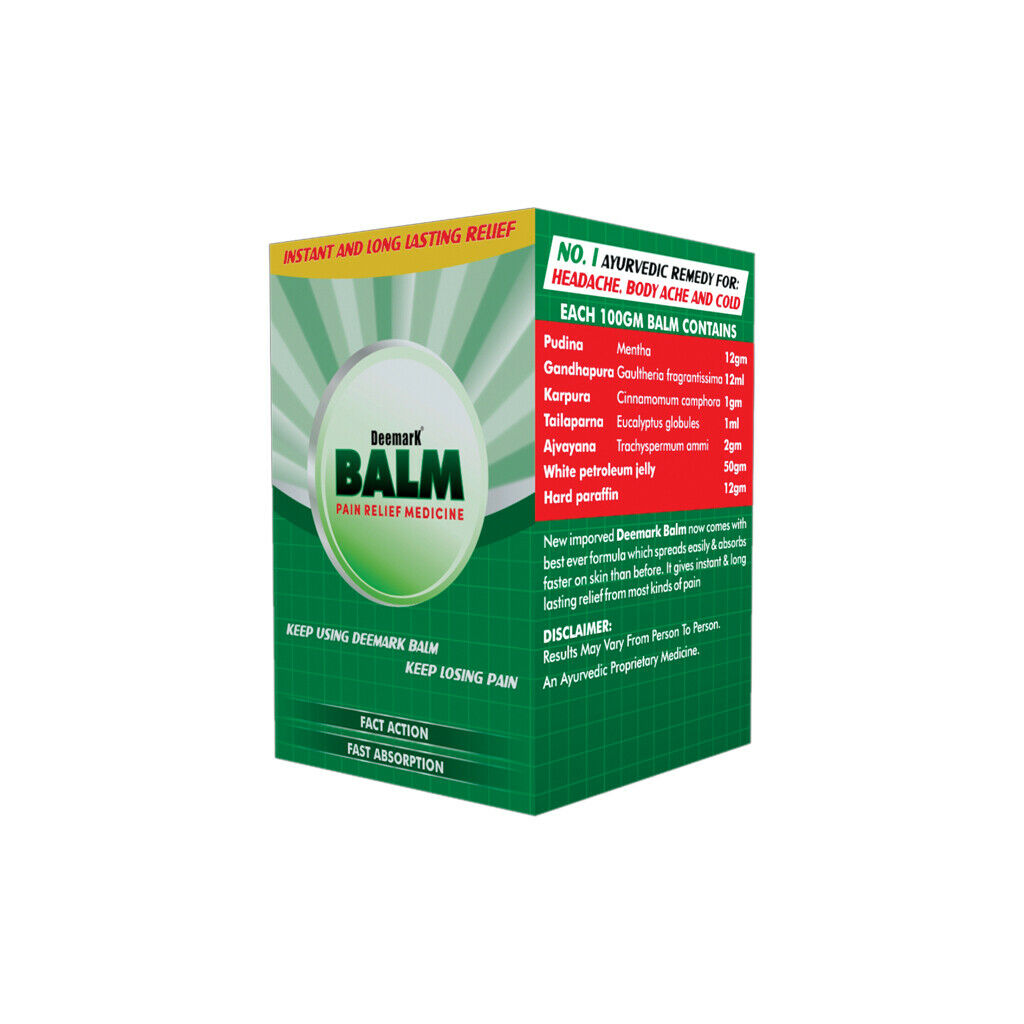 Deemark Balm Pain Relief 8gm