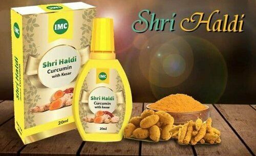 buy IMC Herbal Shri Haldi / Turmeric Curcumin Drops with Kesar 20ml in Delhi,India