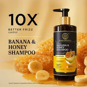 Khadi Natural Banana With Honey Hair Cleanser / Shampoo - Sulphate & Paraben Free