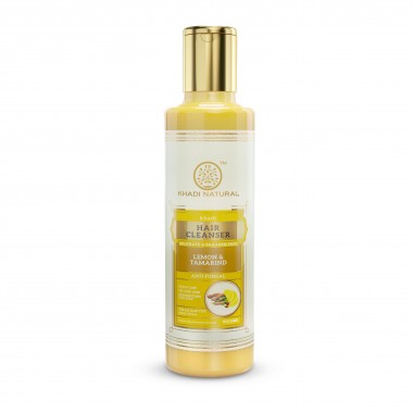 buy Khadi Natural Lemon & Tamarind Hair Cleanser / Shampoo – Sulphate & Paraben Free in Delhi,India