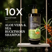 buy Khadi Natural Aloevera & Seabuckthorn Hair Cleanser / Shampoo- Sulphate & Paraben Free in Delhi,India