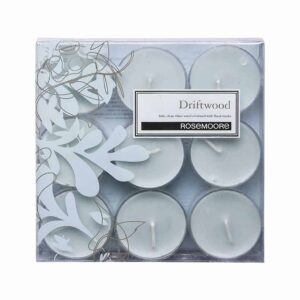 Rosemoore Scented Tea Lights Driftwood Candles