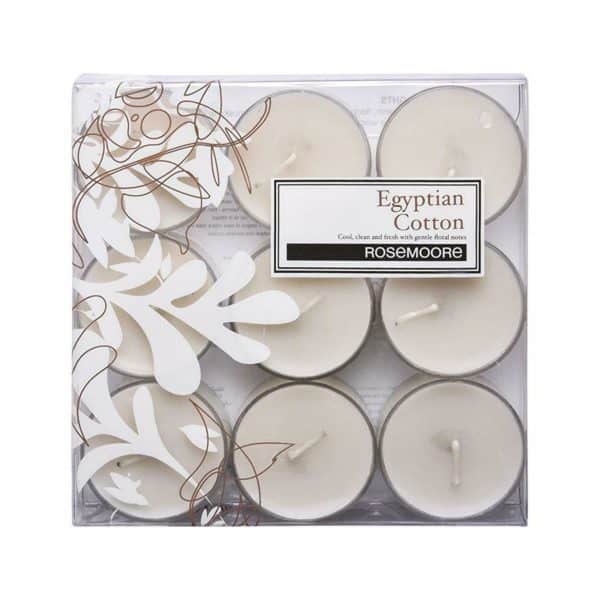buy Rosemoore Scented Tea Lights Egyptian Cotton Candles in Delhi,India