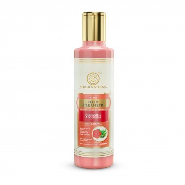buy Khadi Natural Hibiscus & Aloevera Hair Cleanser / Shampoo – Sulphate & Paraben Free in Delhi,India