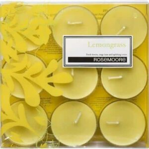 Rosemoore Scented Tea Lights Lemongrass Candles
