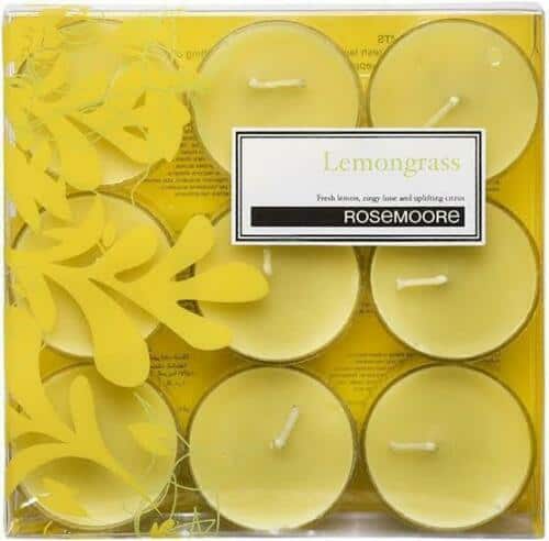 buy Rosemoore Scented Tea Lights Lemongrass Candles in Delhi,India