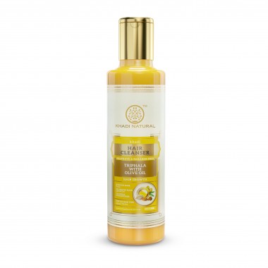 buy Khadi Natural Triphala with Olive Oil Hair Cleanser- Sulphate & Paraben Free in Delhi,India
