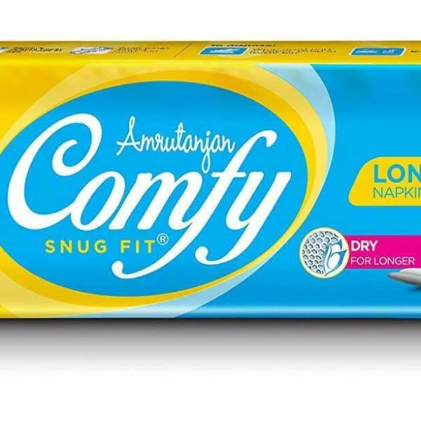 buy Amrutanjan Comfy Snug Fit Sanitary Longer Napkin ( 6 Pads ) in Delhi,India