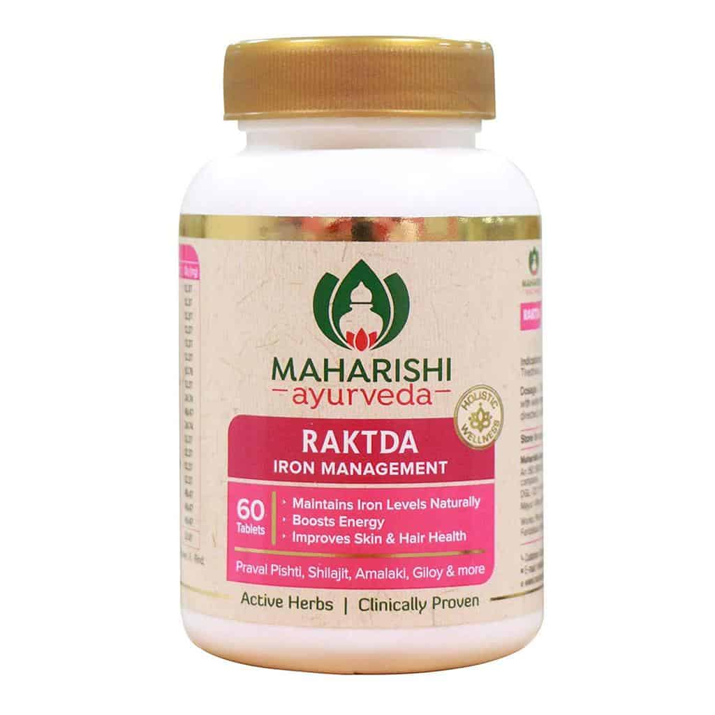 Maharishi Ayurveda Raktda 60 Tablets