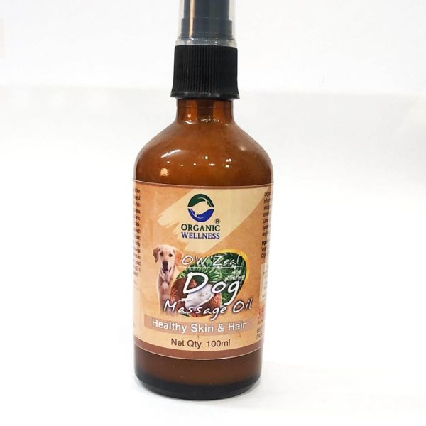 buy Organic Wellness Dog Massage Oil in Delhi,India