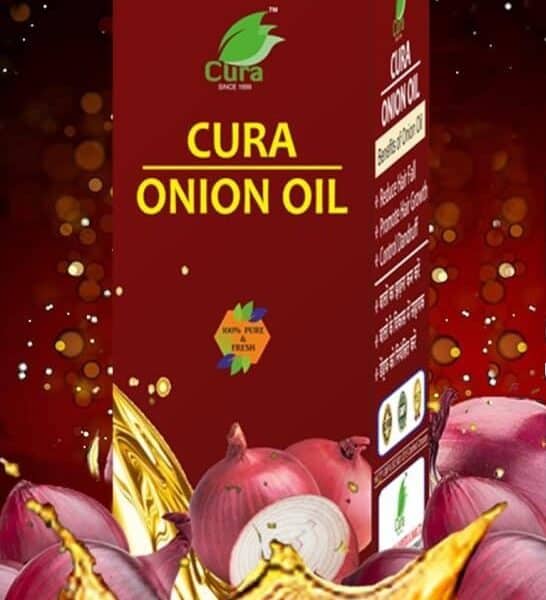 buy Cura Ayurvedic Pure & Fresh Onion Oil in Delhi,India