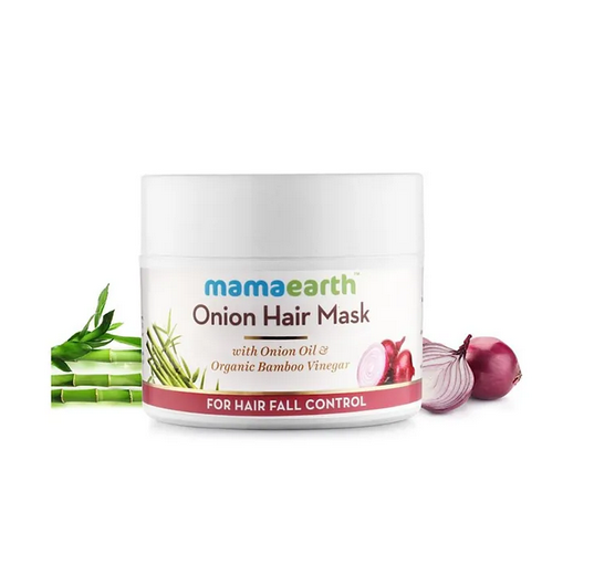 Buy Mamaearth Onion Hair Mask in Delhi, India at healthwithherbal