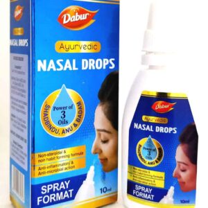 Dabur Ayurvedic Nasal Drops Spray Format
