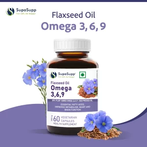 Sri Sri Tattva Flaxseed Oil Omega 3,6,9 Capsules